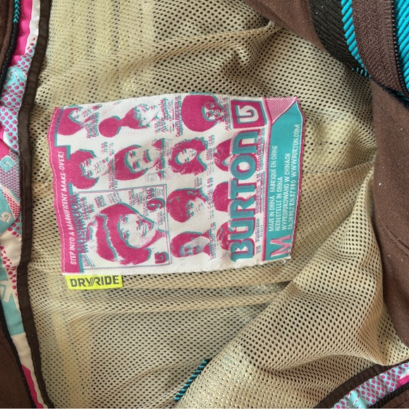 Burton’s Blue and Black Checkered Snow Pants - Picture 6 of 6